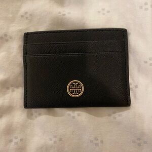 Tory Burch Robinson Leather Card Case